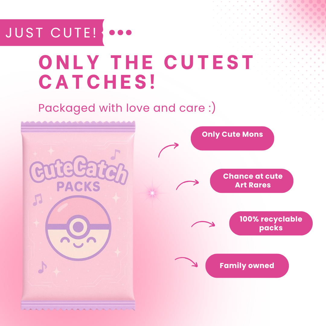 CuteCatch Packs! - Single Pack - 10 Card Booster