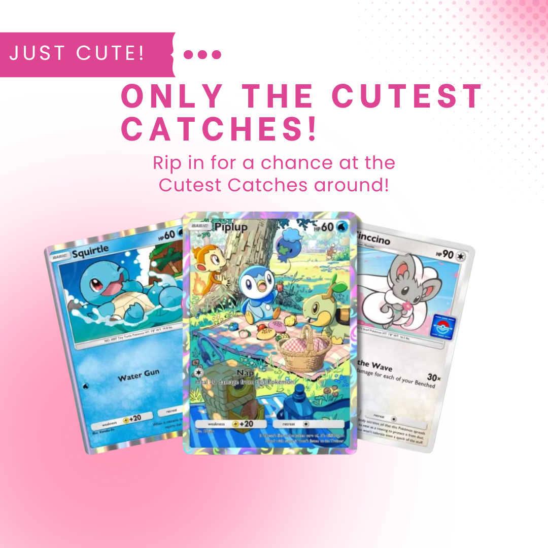 CuteCatch Packs! - Single Pack - 10 Card Booster