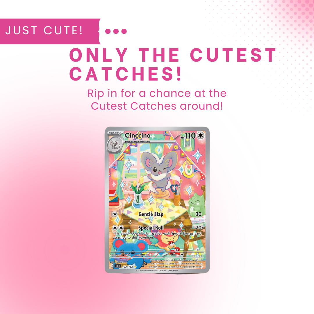 CuteCatch Packs! - Single Pack - 10 Card Booster